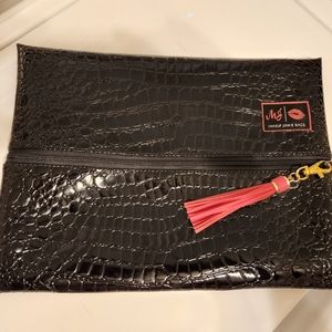 🍒 Makeup Junkie Bag Large Midnight Gator